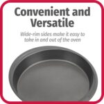 GoodCook Everyday Nonstick Steel Round Cake Pan, 9", Gray - Image 6
