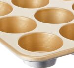 Nordic Ware Naturals Aluminum NonStick Muffin Pan, Twelve 2.75 Inch Cups - Image 3
