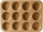 Nordic Ware Naturals Aluminum NonStick Muffin Pan, Twelve 2.75 Inch Cups - Image 9
