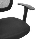 Amazon Basics Mesh Mid-Back Adjustable-Height 360-Degree Swivel Office Desk Chair with Armrests, Lumbar Support and Easy to Assemble, Black - Image 7