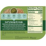 SEEDS OF CHANGE Organic Protein Bowl Garden Pesto, Prepared Entrée, Microwave in 90 Seconds, 9 oz - Image 3