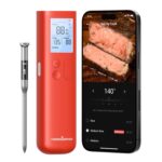 ThermoMaven Smart Bluetooth Wireless Meat Thermometer, 10X Enhanced Sub-1G Signal and Stability, Standalone Display Base, Certified Accuracy ±0.5°F, WiFi Unlimited Range for BBQ, Oven, Smoker, Grill - Image 2
