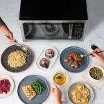 Farberware 1.2 Cu. Ft. Countertop Microwave Oven – 1000 Watts Power, Auto Cook Settings, Defrost, Easy Clean and Child Safety Lock - Stainless and Black - Image 7