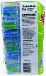 Scotch -Brite Non Scratch Scrub sponges - 21 Pack - Individually Wrapped - Image 3