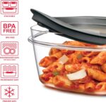 Rubbermaid 28-Piece Clear/Grey Food Storage Containers, Premium Snap Bases, and Various Size Lids, Perfect for Meal Prep, Leftovers, and Dishwasher Safe - Image 7