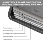 Cake Pan, Nonstick Baking Pan for Cake, Bread, Brownie or Lasagna, Heavy Duty Baking Dish with Diamond Texture Pattern and Wide Grips - Image 6