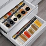 Saiveina 12 Pack Glass Spice Jars with Labels, 4oz Spices Containers Spice Jars with Black Shaker Lids, Empty Containers for Spice, Silicone Funnel and Pen Included - Image 9