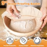 Cast Iron Dutch Oven for Bread Baking, 5 QT Pre-Seasoned Pot with Skillet Lid, Includes Sourdough Bread Baking Supplies, Cast Iron Pot for Frying, Braising, BBQ - Image 7
