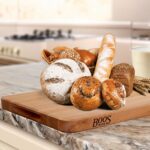 John Boos Chop-N-Slice Series Rectangular Wooden Maple Cutting Board 18”x12” – 1.25” Thick, 8-lb Reversible Butcher Block with Eased Corners, Edge-Grain & Finger Grips – Made in the USA - Image 9