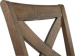 Signature Design by Ashley Moriville Rustic Farmhouse 24.5" Upholstered Barstool, 2 Count, Beige & Brown - Image 7