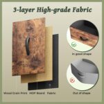 Huuger 63 Inch Dresser for Bedroom, Dresser for Closet with 9 Drawers, Large TV Stand for 55, 65, 70 Inch TV, Entertainment Center with Storage, Wide Long Chest of Drawers, Rustic Brown - Image 7