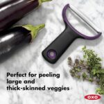 OXO Good Grips Large Vegetable Y Prep Peeler, Black - Image 4