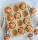 Nordic Ware Naturals Aluminum NonStick Muffin Pan, Twelve 2.75 Inch Cups - Image 6