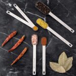 Hudson Essentials Stainless Steel Measuring Spoons Set for Dry or Liquid - Fits in Spice Jars - Set of 7 - Image 5
