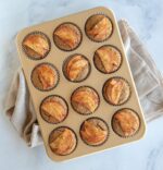 Nordic Ware Naturals Aluminum NonStick Muffin Pan, Twelve 2.75 Inch Cups - Image 4