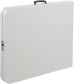 Office Star Resin Rectangle Center-Folding Portable Table for Picnics, Camping, and Tailgating, 6 Feet - Image 7