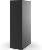 Staples 4-Drawer Vertical File Cabinet, Letter Size Documents, Lockable, 25" D x 15" W x 51.97" H, Black - Image 7