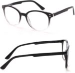 SIGVAN 3 Pack Reading Glasses Spring Hinge Stylish Readers Black/Tortoise for Men and Women - Image 5