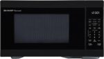 SHARP Countertop Microwave Oven with Removable 12.4" Carousel Turntable, 1000 Watt, 1.1 Cubic Feet, Black - Image 2