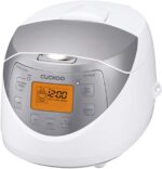 CUCKOO Micom Rice Cooker 6 Cup Uncooked / 12 Cup Cooked, Korean Fuzzy Logic Rice Cooker with Delay Timer & Keep Warm Setting, Versatile Food Steamer with Non-Stick Inner Pot, Silver (CR-0632F) - Image 2