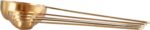 Le Creuset Measuring Spoons, Gold, Set of 5 (1/8,1/4,1/2,1Tsp,1Tb) - Image 3