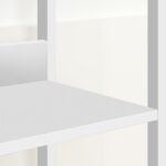 Bookshelf, 5-Tier Bookcase, Standing Book Shelf for Small Space, Storage Shelf Organizer, for Living Room, Bedroom, Study, Balcony, White BKBW5501 - Image 10