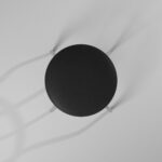 TRINITY Heavy Duty 30-Inch Backless Swivel Bar Stool for Kitchen, Garage, or Workshop, Chrome Finish with Faux Leather Seat, 2 Pack, Black - Image 9