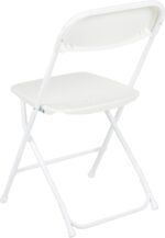 Flash Furniture Hercules Series Plastic Folding Chair - White - 4 Pack 650LB Weight Capacity Comfortable Event Chair-Lightweight Folding Chair - Image 12
