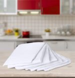SIMPLI-MAGIC Flour Sack Kitchen Towels 24"x24" (12 Pack) – 100% Cotton, Lint-Free, High Absorbent Tea Towels – Perfect for Dish, Baking, Crafting - Image 5
