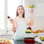 DWTS DANWEITESI 36 Pcs Glass Spice Jars - 4oz With Bamboo Lids, Empty Bottles With Labels, Kitchen Spice Jars With Shaker Lids - Image 6