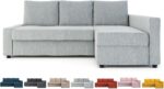 MASTERS OF COVERS Snug Fit Friheten Slipcover for The IKEA Friheten with Chaise Corner Cover, Sofa Bed Cover, Sectional Slipcover Replacement (Light Grey)（Cover Only！Not Sofa！） - Image 2