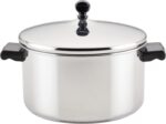 Farberware Classic Stainless Steel 6-Quart Stockpot with Lid, Stainless Steel Pot with Lid, Silver - Image 2
