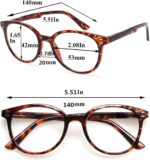 SIGVAN 3 Pack Reading Glasses Spring Hinge Stylish Readers Black/Tortoise for Men and Women - Image 3