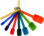 Plastic Measuring Spoons 8-Piece,Assorted Colors - Image 2