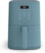 bella 4Qt Slim Air Fryer, Fits-anywhere Kitchenware, EverGood Ceramic Nonstick Coating, Adjustable Temperature, 6 Preset Cooking Options, 60 Min Auto Shutoff w Audible Tone, 3.3lb Capacity, Surf - Image 2