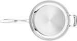 Cuisinart Professional Stainless Skillet with Helper, 12-Inch - Image 4