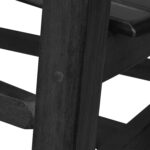 Child's Wood Porch Rocden,Lawn,Bker - Perfect for Indoor or Outdoor All Weather Rocker for Garalcony,Backyard and Patio Porch Rocker Use - Suitable for 6-10 Years Old(Blcak) - Image 7