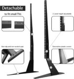 Universal TV Stand, Metal TV Legs for 20-65 inch LCD/LED/OLED/Plasma Flat&Curved Screen TV Height Adjustment with VESA 75x75mm to 800x500mm Max ML1760 - Image 6