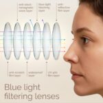 IBOANN Chic & Comfy Blue Light Glasses for Women - 3-Pack Round Frames, Screen-Ready Style with UV Protection Coating - Image 5