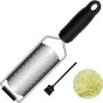 Cheese Zester Grater Handheld with Handle-Lemon Citrus Zester Tool Graters for Kitchen Stainless Steel Salad Spinner Cake Decorating Supplies,Perfect Kitchen Gadgets Zucchini Nutmeg Ginger Peeler - Image 2