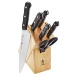 HENCKELS Solution Razor-Sharp 7-pc Knife Set, Chef Knife, Bread Knife,German Engineered Informed by 100+ Years of Mastery, Brown - Image 2