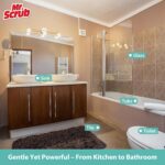 All-Purpose Sponges, Non Scratch, for Washing and Cleaning Dishes, Premium Scrub and Scrubbers, 12 Pads, Ideal for Kitchen, Bathroom - Image 7