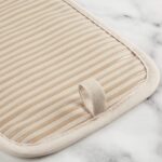 KITCHENAID Quilted Cotton Terry Cloth Oven Mitt, Pot Holder, Kitchen Towel 4-Pack Set, Heat Resistant, Silicone Grip, 16"x26", 7"x13" & 7"x10", Milkshake - Image 7
