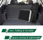 Camp Field Aluminum Folding Small Table, Adjustable Height Lightweight Portable Camping Table for Picnic Beach Outdoor Indoor (Small) (BlackB) - Image 7