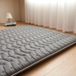 Premium Foam Japanese Futon Floor Mattress Twin Size 39"x 80",100% High Density Foam Comfortable Floor Mattress,3.2" Thicken Foldable Sleeping Pad,Dormitory Tatami Mat,for Adult and Kids (Gray) - Image 3