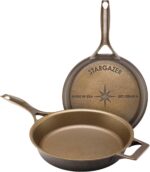 Stargazer 12-Inch Cast Iron Skillet | Made in USA, Seasoned, Premium Frying Pan for Grilling, Searing, Baking & More – Durable Cast Iron with Smooth Cooking Surface - Image 2