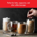 ZWILLING Sorrento Plus 2-pc Double-Wall Glass Coffee Mug Set, Clear - Image 9