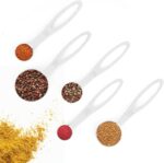 5pcs Measuring Spoon Set, Heavy Duty Stainless Steel Measuring Cups for Cooking Baking, Tablespoon Teaspoon for Dry or Liquid Ingredients, Fits in Spice Jar, 1/4 1/2 1 tsp, 1/2 1 tbsp - Image 8
