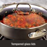 All-Clad HA1 Hard Anodized Nonstick Fry Pan 12 Inch Induction Oven Broiler Safe 500F, Lid Safe 350F Pots and Pans, Cookware Black - Image 6