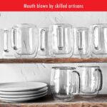 ZWILLING Sorrento Plus 2-pc Double-Wall Glass Coffee Mug Set, Clear - Image 8